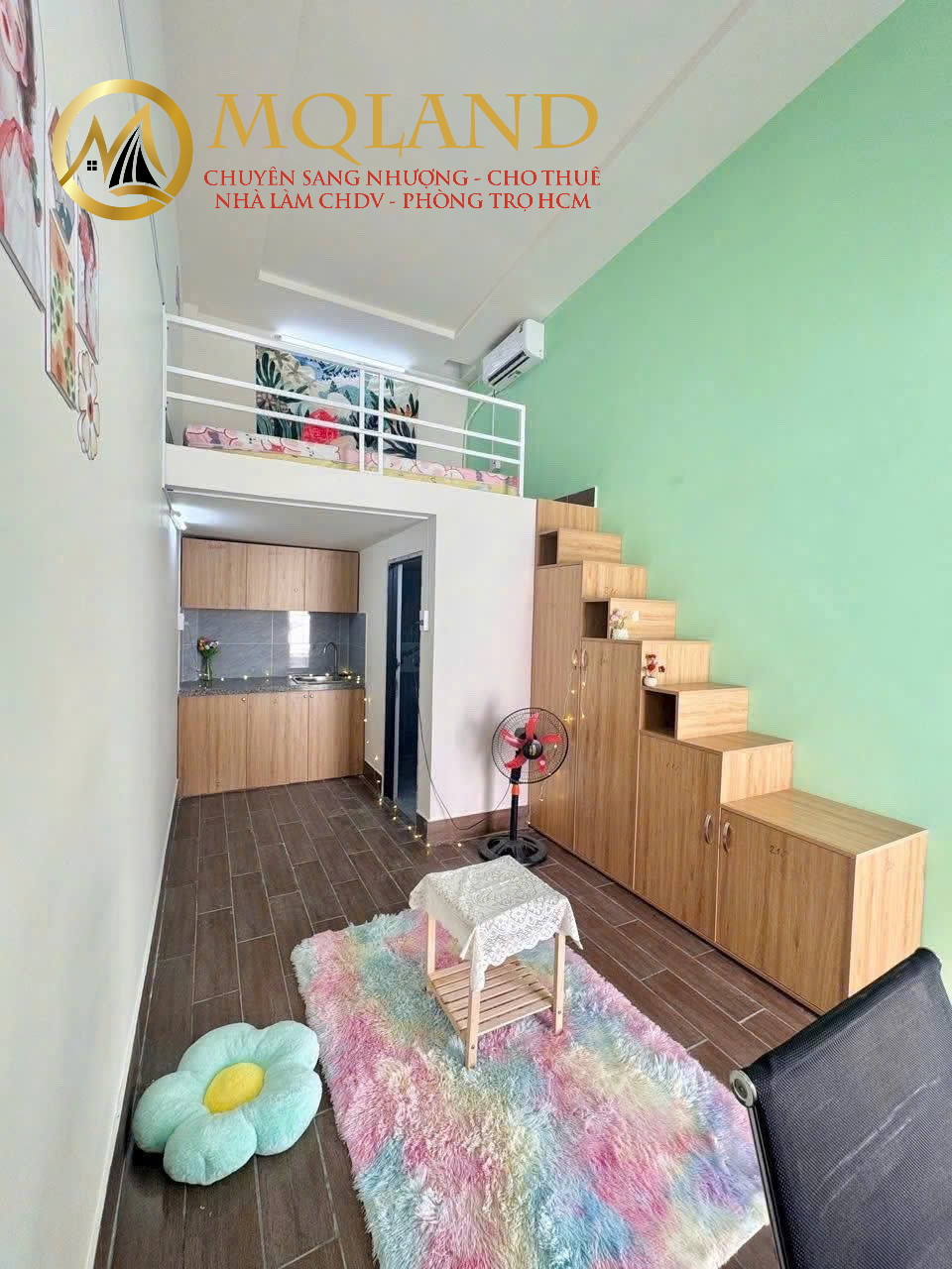 Sang CHDV - 34P + 4 Kiot - Thuê 103tr8 - LN 42tr - Quận 12