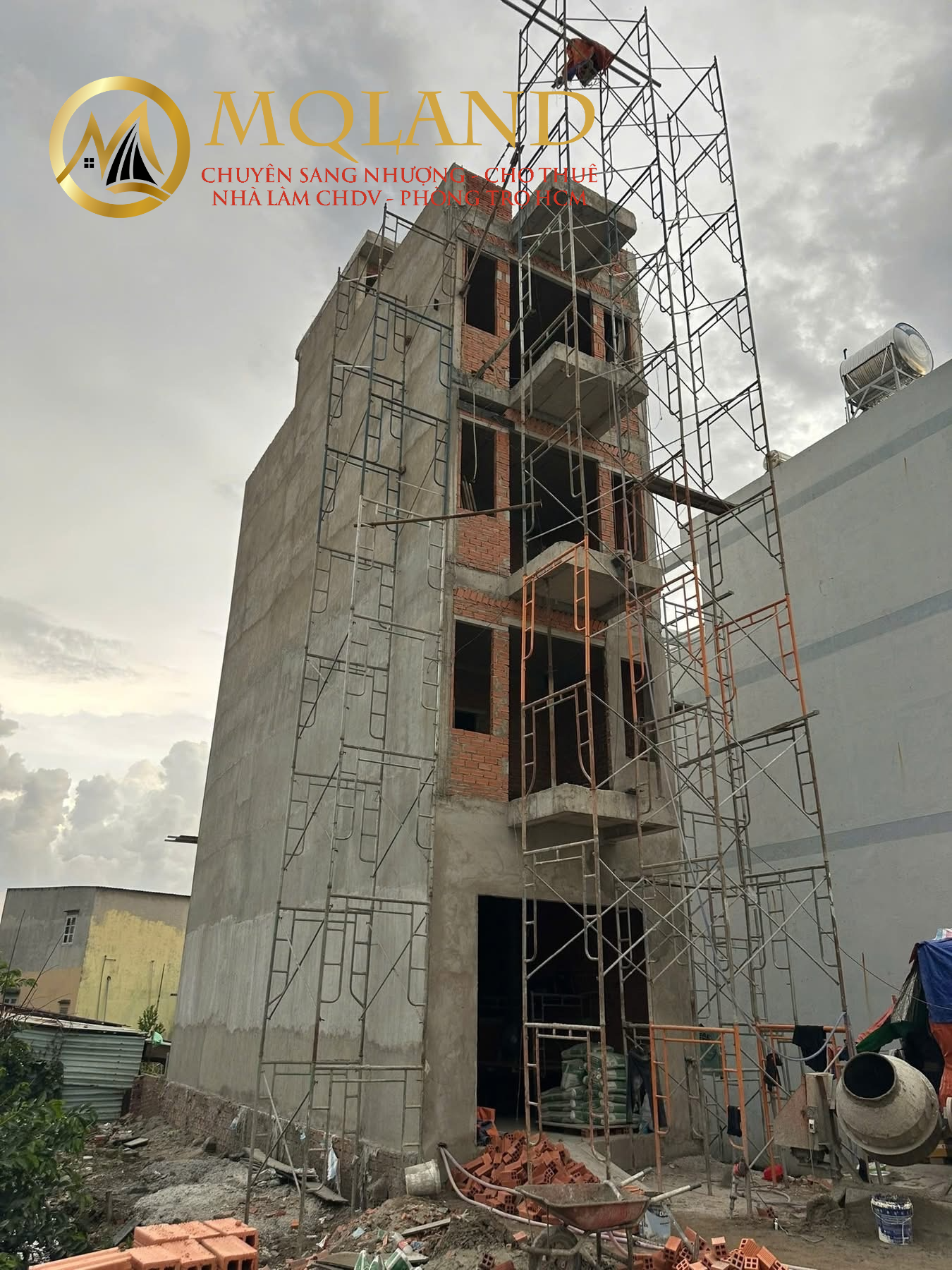 CHO THUÊ CHDV - 7P + 7WC - Hẻm 3 xe hơi - Quận 9